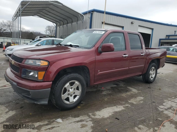 2009 Chevrolet Colorado LT w/1LT with VIN 1GCCS139198105300, listed as a Copart auction lot 85475394 with 164,803 mi miles and Salvage Title. Bid and sale history available at carsss.com. Image 1.