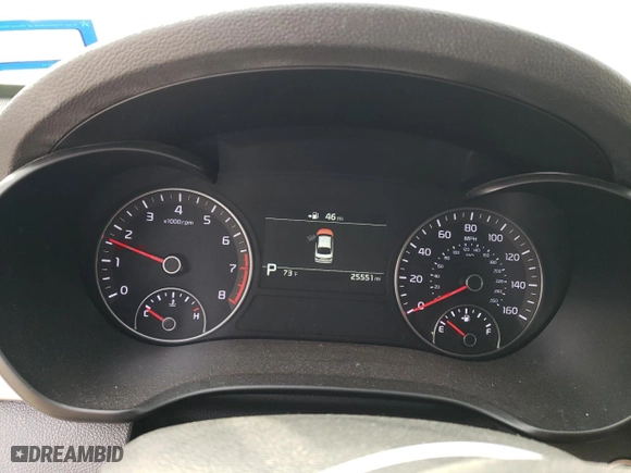 2019 Kia Optima SX with VIN 5XXGW4L27KG285797, listed as a Copart auction lot 76615164 with 25,551 mi miles and Salvage Title. Bid and sale history available at carsss.com. Image 9.