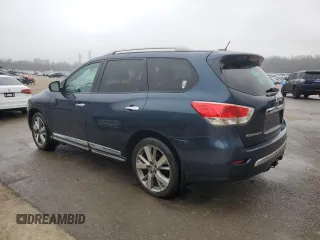 2013 Nissan Pathfinder Platinum with VIN 5N1AR2MM9DC666857, listed as a Copart auction lot 88722725 with 181,323 mi miles and Clean Title. Bid and sale history available at carsss.com. Image 2.