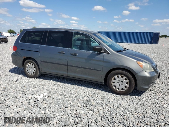 2008 Honda Odyssey LX with VIN 5FNRL38278B040028, listed as a Copart auction lot 52978065 with 255,333 mi miles and Clean Title. Bid and sale history available at carsss.com. Image 4.