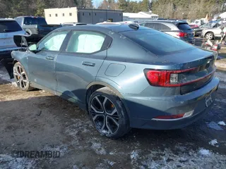 2022 Polestar 2 with VIN LPSED3KA4NL069029, listed as a IAAI auction lot 41307401 with 10,885 mi miles. Bid and sale history available at carsss.com. Image 3.