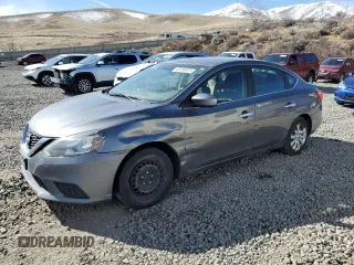 2019 Nissan Sentra S with VIN 3N1AB7AP4KY371029, listed as a Copart auction lot 45199975 with Not Provided miles and Salvage Title. Bid and sale history available at carsss.com. Image 1.