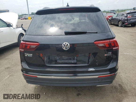 2018 Volkswagen Tiguan SEL with VIN 3VV2B7AXXJM134442, listed as a Copart auction lot 63554655 with 83,984 mi miles and Clean title. Bid and sale history available at DreamBid. Image 6.