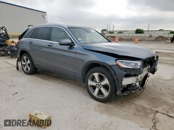 2021 Mercedes-Benz GLC 300 z VIN W1N0G8DB7MV263836, wystawiony jako Copart lot #54708085 z przebiegiem 67 313 mil mil oraz Szkoda całkowita • Salvage title. Historia ofert i sprzedaży dostępna na DreamBid. Obrazek 4.