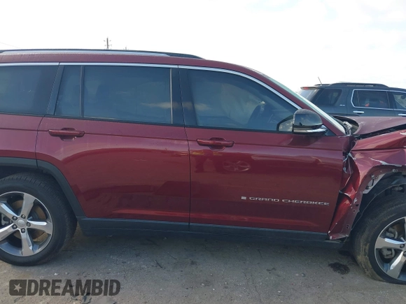 2021 Jeep Grand Cherokee Limited with VIN 1C4RJJBG6M8125967, listed as a IAAI auction lot 41765598 with 53,831 mi miles and . Bid and sale history available at DreamBid. Image 13.