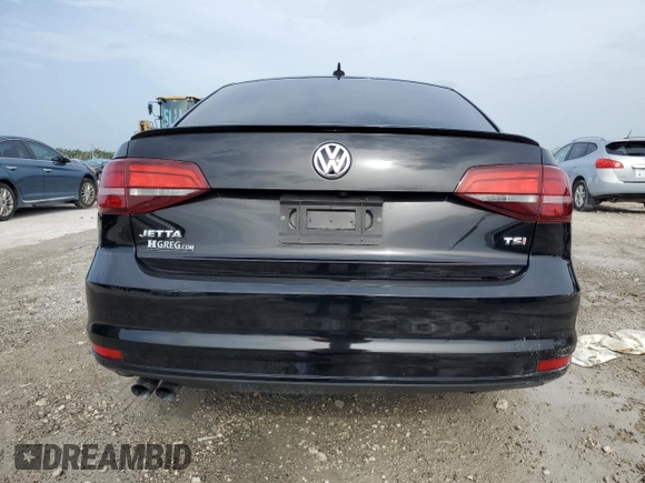 2016 Volkswagen Jetta Sport with VIN 3VWD17AJ0GM417489, listed as a Copart auction lot 62548015 with 94,454 mi miles and Salvage title. Bid and sale history available at DreamBid. Image 6.