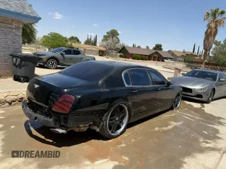 2007 Bentley Flying Spur with VIN SCBBR93W378041112, listed as a Copart auction lot 55945785 with 86,088 mi miles and Clean Title. Bid and sale history available at DreamBid. Image 4.