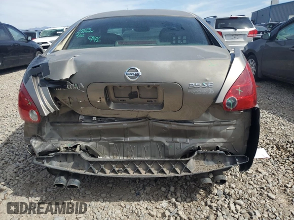 2005 Nissan Maxima 3.5 SL with VIN 1N4BA41E95C828647, listed as a Copart auction lot 72769014 with 0 mi miles and Salvage Title. Bid and sale history available at carsss.com. Image 6.