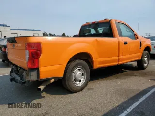 2021 Ford Super Duty F-250 SRW XL with VIN 1FTBF2A63MED21657, listed as a Copart auction lot 70793094 with 65,468 mi miles and Salvage Title. Bid and sale history available at carsss.com. Image 3.