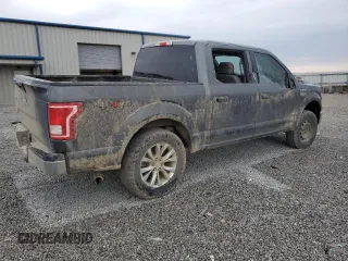 2017 Ford F-150 XL with VIN 1FTEW1EG6HFB05408, listed as a Copart auction lot 48661855 with 231,162 mi miles and Salvage Title. Bid and sale history available at carsss.com. Image 3.