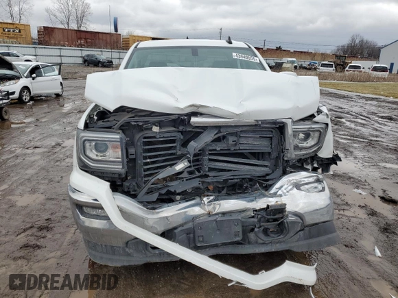 2019 GMC Sierra 1500 SLE z VIN 2GTV2MEC1K1182101, wystawiony jako Copart lot #43940555 z przebiegiem 89 520 mil mil oraz Szkoda całkowita • Salvage title. Historia ofert i sprzedaży dostępna na DreamBid. Obrazek 5.