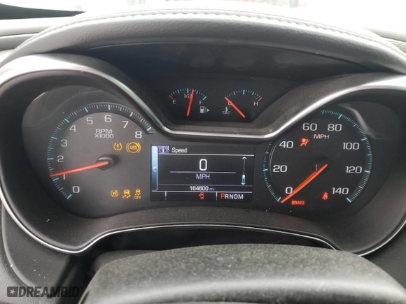 2017 Chevrolet Impala LS with VIN 2G11X5S36H9184326, listed as a Copart auction lot 46791605 with 164,600 mi miles and Salvage Title. Bid and sale history available at carsss.com. Image 9.