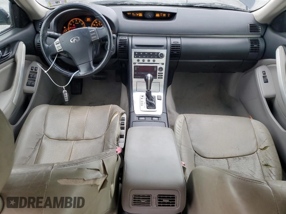 2005 Infiniti G35 with VIN JNKCV51F55M304843, listed as a Copart auction lot 56918755 with 98,091 mi miles and Clean Title. Bid and sale history available at DreamBid. Image 8.