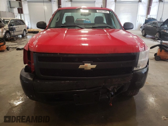 2007 Chevrolet Silverado 1500 Work Truck with VIN 1GCEK14C77E574957, listed as a Copart auction lot 49341395 with 179,812 mi miles and Salvage Title. Bid and sale history available at carsss.com. Image 5.