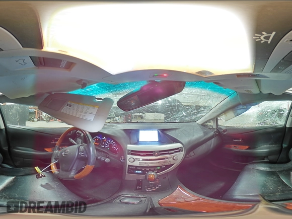 2012 Lexus RX 450h with VIN JTJBC1BA8C2427086, listed as a Copart auction lot 48743895 with 160,644 mi miles and Salvage title. Bid and sale history available at DreamBid. Image 14.