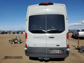 2023 Ford Transit with VIN 1FBAX9X8XPKA45787, listed as a Copart auction lot 54545034 with 41,979 mi miles and Salvage Title. Bid and sale history available at DreamBid. Image 6.