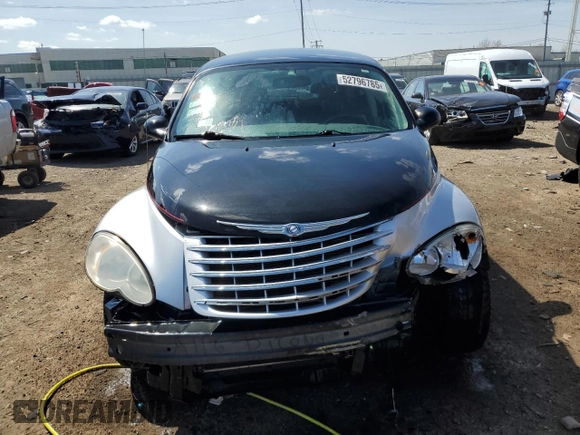 2010 Chrysler PT Cruiser z VIN 3A4GY5F98AT203646, wystawiony jako Copart lot #52796785 z przebiegiem 77 663 mil mil oraz Szkoda całkowita • Salvage title. Historia ofert i sprzedaży dostępna na DreamBid. Obrazek 5.