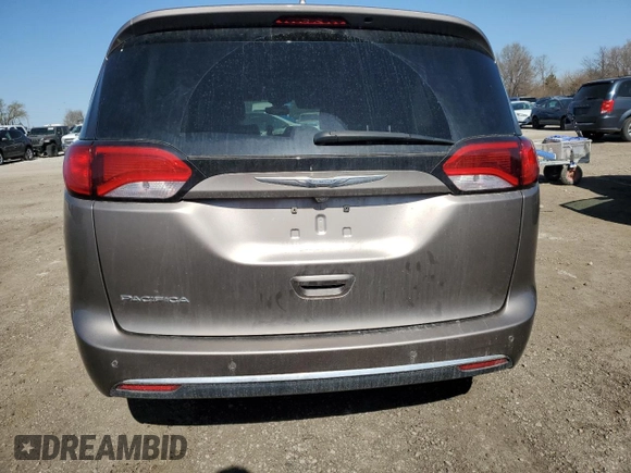 2017 Chrysler Pacifica Touring L with VIN 2C4RC1BG0HR734380, listed as a Copart auction lot 51784715 with 161,031 mi miles and Salvage Title. Bid and sale history available at DreamBid. Image 6.