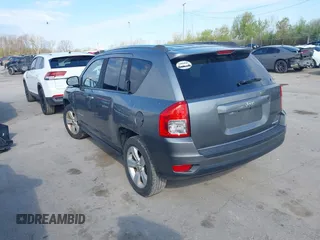2013 Jeep Compass Sport with VIN 1C4NJCBB2DD174668, listed as a IAAI auction lot 42104977 with 213,123 mi miles. Bid and sale history available at carsss.com. Image 3.