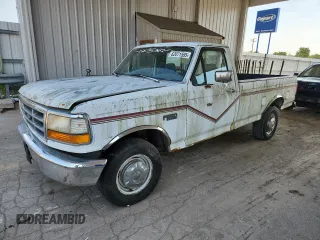1993 Ford F-250 with VIN 1FTHF25Y3PLA94797, listed as a Copart auction lot 62071595 with 189,058 mi miles and Clean title. Bid and sale history available at DreamBid. Image 1.