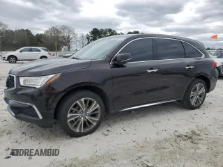 2017 Acura MDX w/Technology Pkg with VIN 5FRYD3H58HB003619, listed as a Copart auction lot 49594945 with 175,057 mi miles and Salvage Title. Bid and sale history available at carsss.com. Image 1.