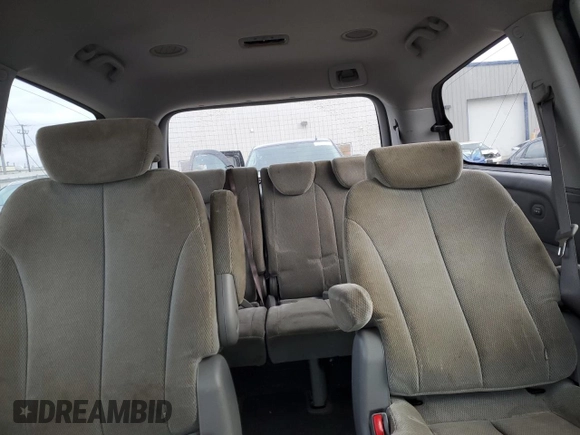 2008 Kia Sedona EX with VIN KNDMB233586209143, listed as a Copart auction lot 84625874 with 210,206 mi miles and Non Repairable. Bid and sale history available at carsss.com. Image 10.
