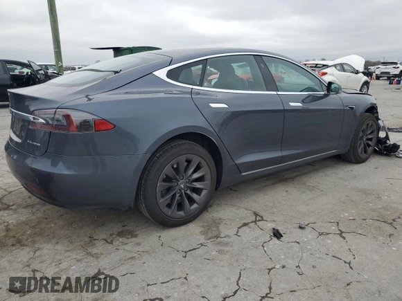 2020 Tesla Model S Long Range with VIN 5YJSA1E22LF369714, listed as a Copart auction lot 51209085 with 92,988 mi miles and Salvage Title. Bid and sale history available at DreamBid. Image 3.