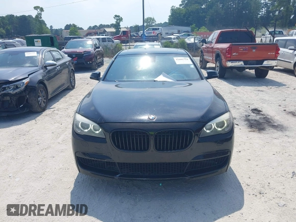 2013 BMW 7 Series 750Li xDrive with VIN WBAYF8C53DDE59223, listed as a IAAI auction lot 42602724 with 145,058 mi miles and . Bid and sale history available at DreamBid. Image 12.
