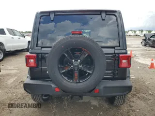 2020 Jeep Wrangler Unlimited Sahara Altitude with VIN 1C4HJXEN2LW271138, listed as a Copart auction lot 68511274 with 45,371 mi miles and Non repairable. Bid and sale history available at DreamBid. Image 6.