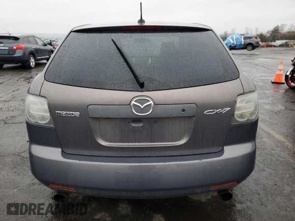 2009 Mazda CX-7 Grand Touring with VIN JM3ER29L190220238, listed as a Copart auction lot 50350585 with 144,358 mi miles and Salvage Title. Bid and sale history available at carsss.com. Image 6.