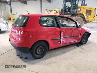 2008 Volkswagen Rabbit S with VIN WVWBB71K08W239987, listed as a Copart auction lot 62793654 with 107,201 mi miles and Salvage Title. Bid and sale history available at carsss.com. Image 3.