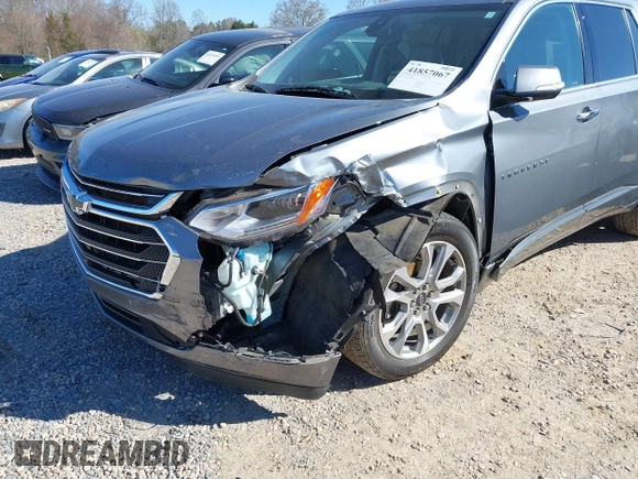 2020 Chevrolet Traverse Premier with VIN 1GNERKKW3LJ128117, listed as a IAAI auction lot 41857067 with 77,700 mi miles and . Bid and sale history available at DreamBid. Image 6.