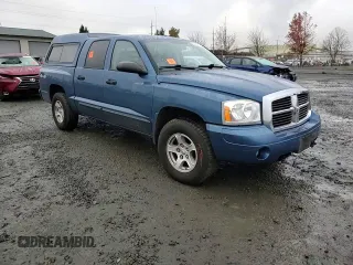 2005 Dodge Dakota Laramie with VIN 1D7HW58N35S225612, listed as a Copart auction lot 83990174 with Not Provided miles and Salvage Title. Bid and sale history available at DreamBid. Image 10.