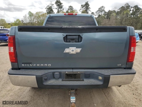 2007 Chevrolet Silverado 1500 LT w/1LT with VIN 2GCEC13C971679113, listed as a Copart auction lot 49773695 with 155,338 mi miles and Salvage Title. Bid and sale history available at carsss.com. Image 6.