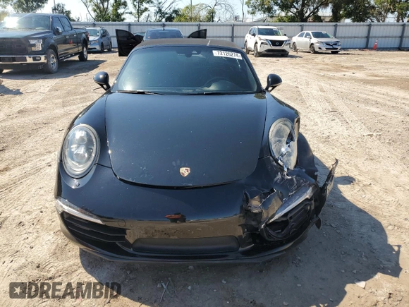 2016 Porsche 911 Carrera with VIN WP0CA2A91GS141239, listed as a Copart auction lot 72126274 with 55,341 mi miles and Salvage Title. Bid and sale history available at carsss.com. Image 5.