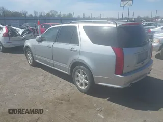 2005 Cadillac SRX with VIN 1GYEE63A150213815, listed as a IAAI auction lot 41894490 with 152,100 mi miles. Bid and sale history available at carsss.com. Image 3.