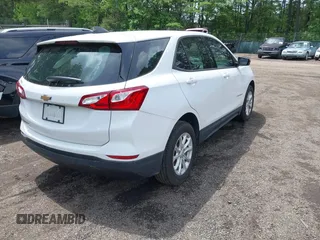 2019 Chevrolet Equinox LS with VIN 2GNAXHEV1K6222437, listed as a IAAI auction lot 42131130 with 50,404 mi miles and . Bid and sale history available at carsss.com. Image 4.