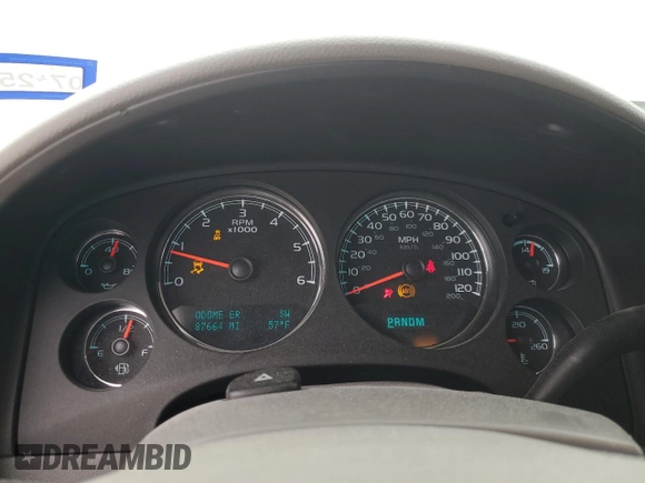2013 Chevrolet Silverado 1500 LTZ with VIN 1GCRKTE70DZ239851, listed as a Copart auction lot 86792574 with 87,664 mi miles and Salvage Title. Bid and sale history available at DreamBid. Image 9.