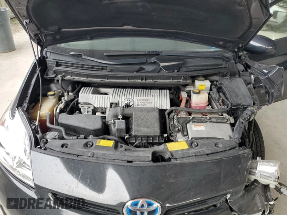 2012 Toyota Prius One with VIN JTDKN3DUXC5408134, listed as a Copart auction lot 59718785 with Not provided miles and Salvage title. Bid and sale history available at DreamBid. Image 11.