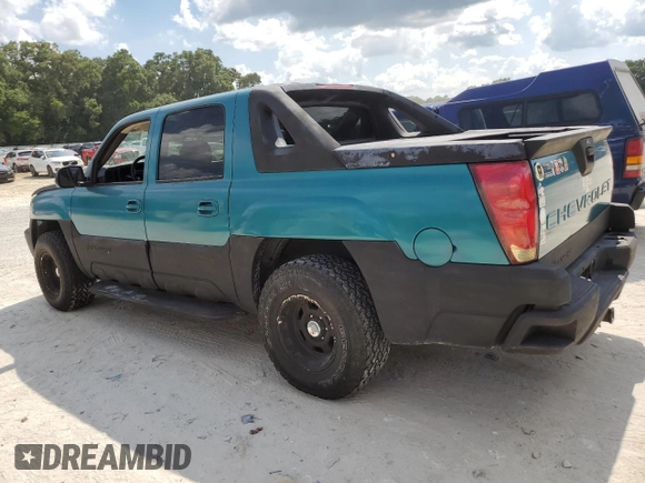 2003 Chevrolet Avalanche with VIN 3GNEC13TX3G175372, listed as a Copart auction lot 68082774 with 256,954 mi miles and Non Repairable. Bid and sale history available at DreamBid. Image 2.