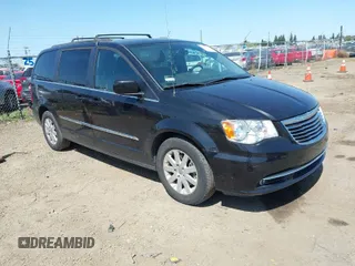 2016 Chrysler Town & Country Touring with VIN 2C4RC1BG5GR230356, listed as a IAAI auction lot 41993002 with 153,821 mi miles. Bid and sale history available at carsss.com. Image 1.