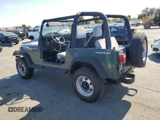 1994 Jeep Wrangler with VIN 1J4FY29S0RP422853, listed as a Copart auction lot 74611684 with 172,177 mi miles and Salvage Title. Bid and sale history available at carsss.com. Image 2.
