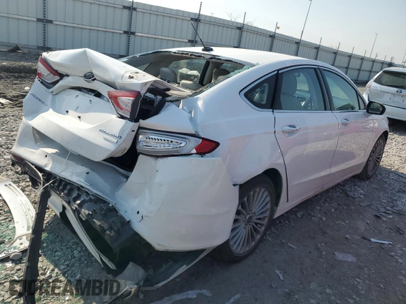 2016 Ford Fusion Titanium with VIN 3FA6P0K98GR124700, listed as a Copart auction lot 48786205 with 125,676 mi miles and Salvage Title. Bid and sale history available at carsss.com. Image 3.