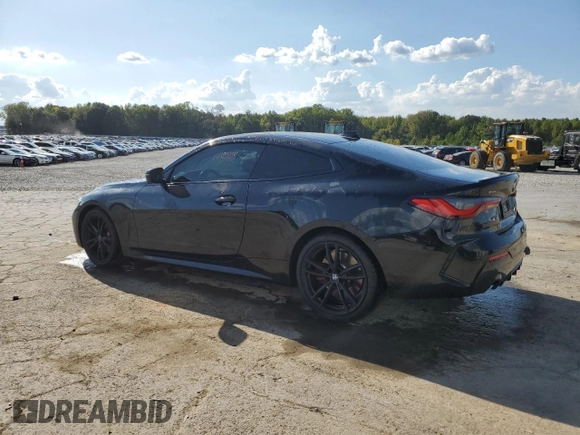 2023 BMW 4 Series 430i xDrive z VIN WBA73AP02PCL47210, wystawiony jako Copart lot #72401194 z przebiegiem 27 518 mil mil oraz Szkoda całkowita • Salvage title. Historia ofert i sprzedaży dostępna na DreamBid. Obrazek 2.