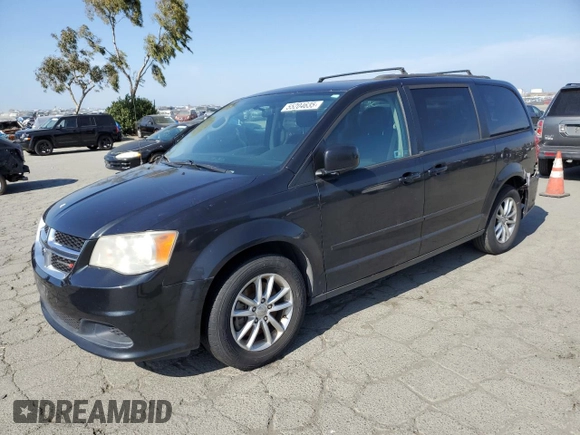 2014 Dodge Grand Caravan SXT z VIN 2C4RDGCG0ER321403, wystawiony jako Copart lot #55204635 z przebiegiem 219 510 mil mil oraz Tytuł czysty. Historia ofert i sprzedaży dostępna na DreamBid. Obrazek 1.