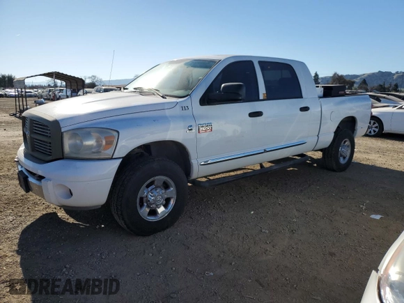 2008 Dodge Ram 2500 Laramie with VIN 3D3KS29A58G174784, listed as a Copart auction lot 42041895 with 268,669 mi miles and Clean Title. Bid and sale history available at carsss.com. Image 1.