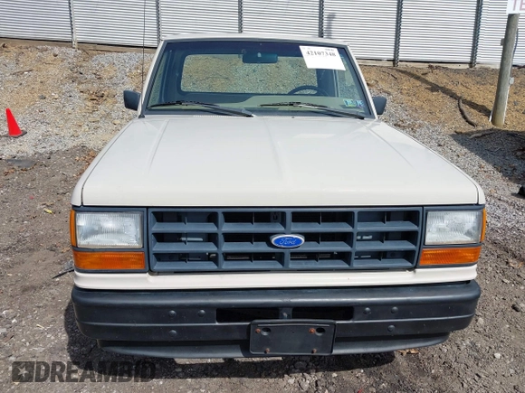 1989 Ford Ranger XLT with VIN 1FTCR10A8KUB41928, listed as a IAAI auction lot 42107348 with 89,548 mi miles. Bid and sale history available at carsss.com. Image 17.
