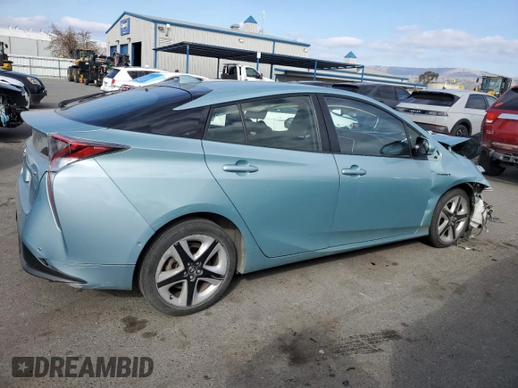 2016 Toyota Prius Four with VIN JTDKARFU6G3024204, listed as a Copart auction lot 43397655 with 0 mi miles and Salvage Title. Bid and sale history available at carsss.com. Image 3.