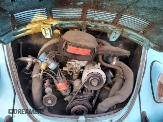 1968 Volkswagen Beetle with VIN 118017996, listed as a Copart auction lot 76961714 with 31,631 mi miles and Clean Title. Bid and sale history available at DreamBid. Image 11.