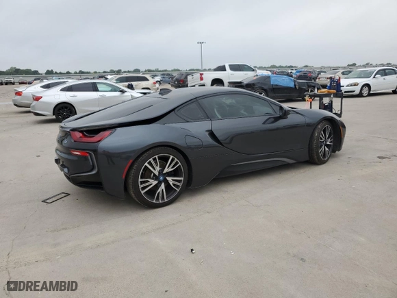 2015 BMW i8 with VIN WBY2Z2C50FV674256, listed as a Copart auction lot 56895134 with NaN miles and Salvage Title. Bid and sale history available at carsss.com. Image 3.